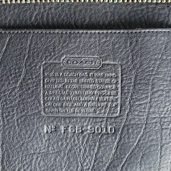 Vintage COACH Black Berkeley XL Duffle Feed Sac #9010 - Picture 16 of 16